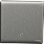 Schneider Electric 施耐德電氣 NUX31_BP_SS UNICA X 10A 250V~ 門鐘按手掣 (炫星銀)